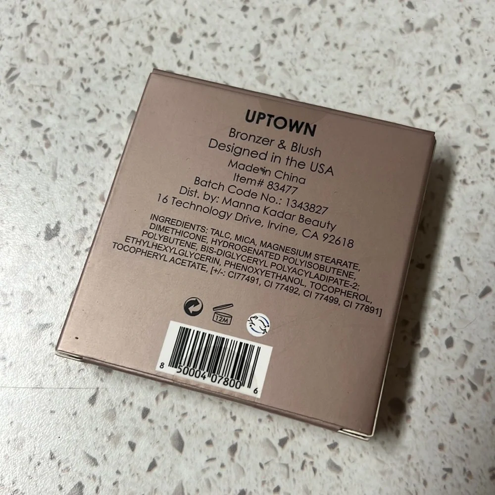 Manna Kadar Step 3 Perfect UPTOWN Bronzer & Blush New SEALED